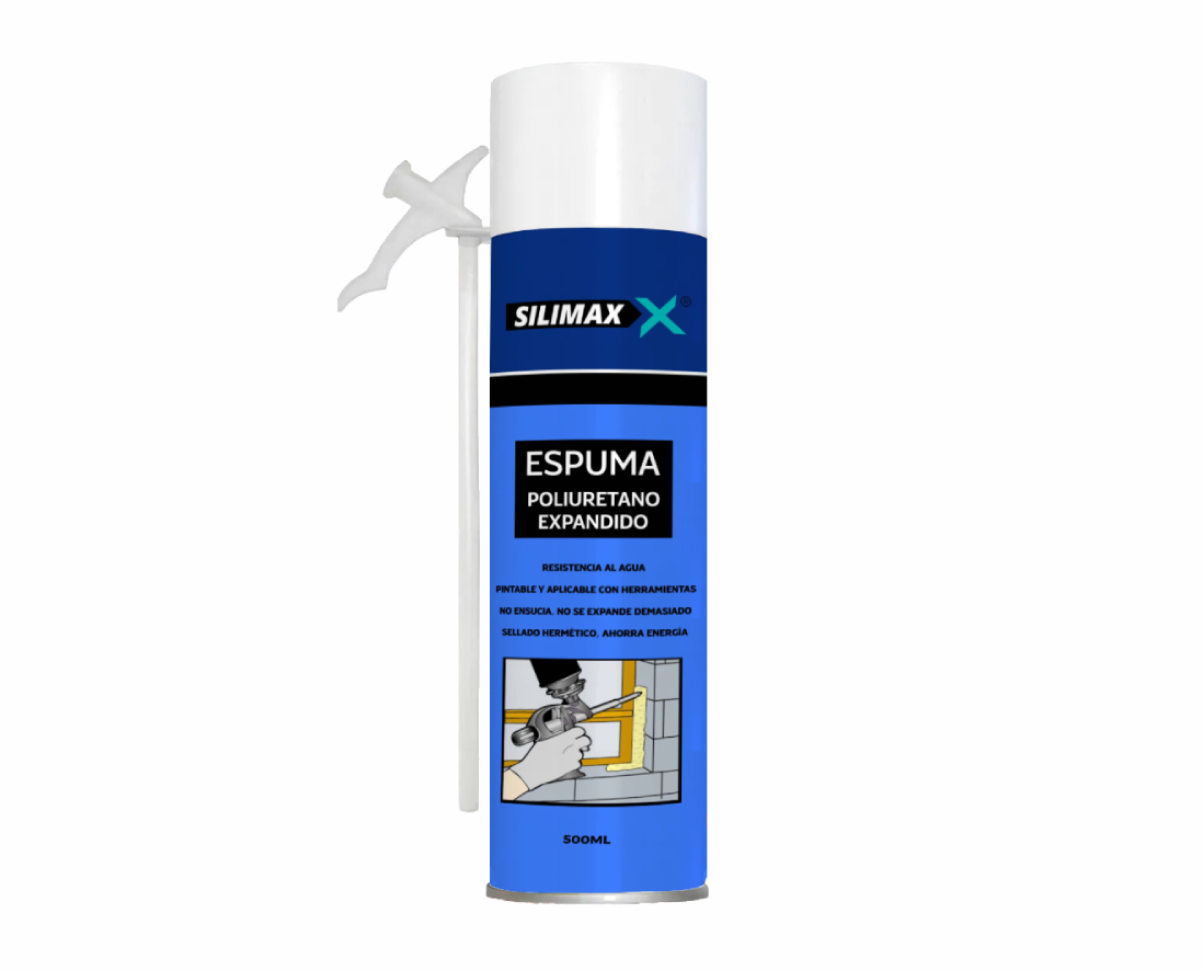 SILIMAX ESPUMA POLIURETANO X 500 ML