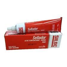 SILOC-SILICONA ALTA TEMP.ROJO