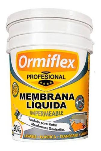 ORMIFLEX - MEMBRANA LIQUIDA ACRILICA  X 20 LT. B T V.