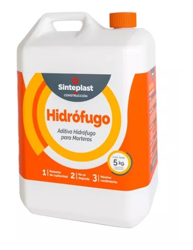 SINTEPLAST HIDROFUGO - BIDÓN X 5 LTS