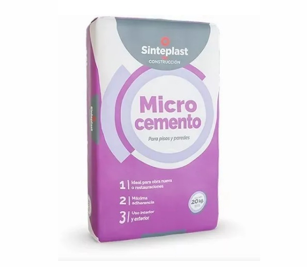 SINTEPLAST MICROCEMENTO BASE NIVELADORA X 20 KG